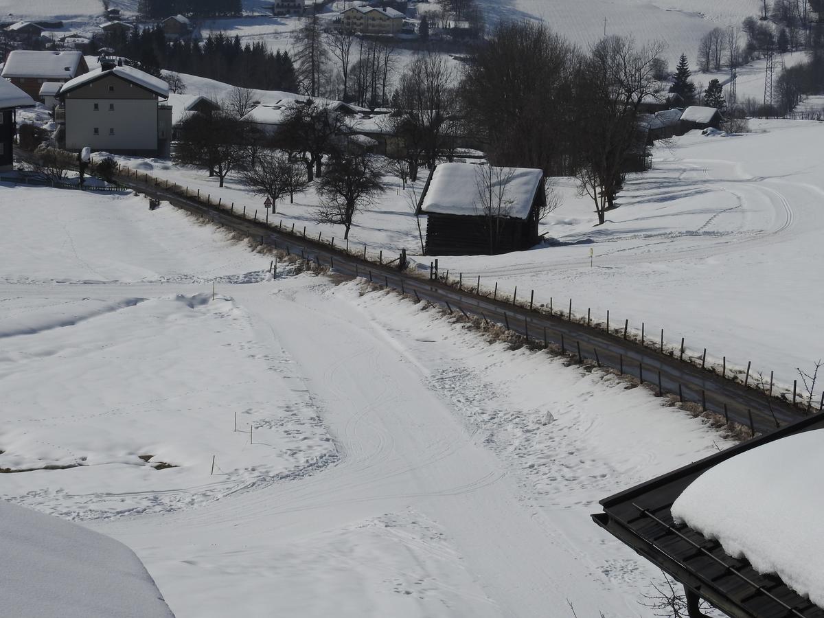 Ferienwohnung Bergschlössl Goldegg im Pongau Exterior foto